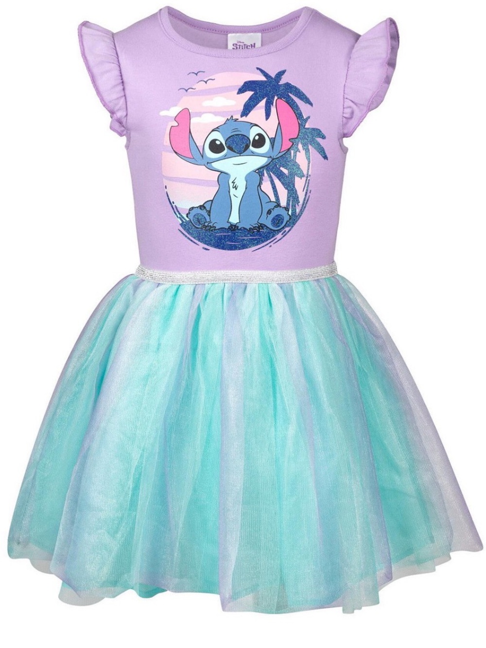 Disney Lilo & Stitch Purple and Pink Tulle Dress